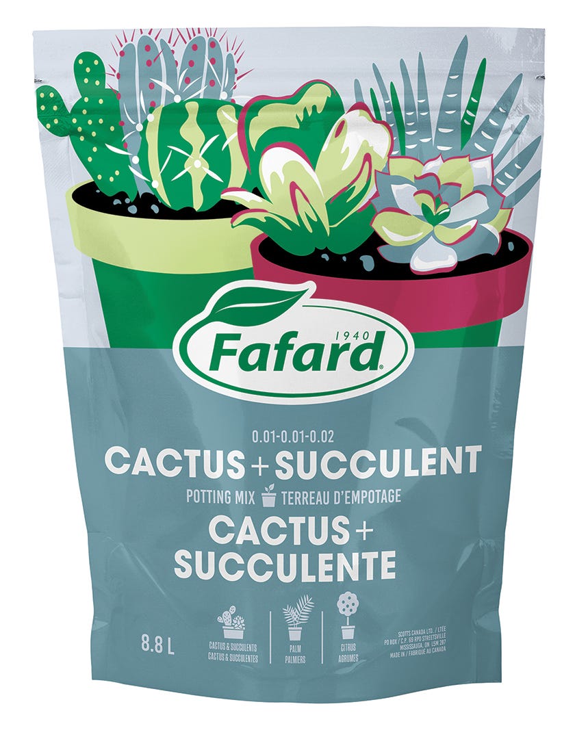 Cactus + Succulent Potting Mix, 8,8 L