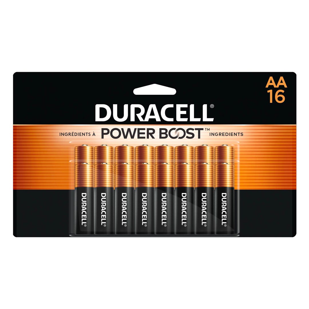 DURACELL AA Battery, 16/Pack