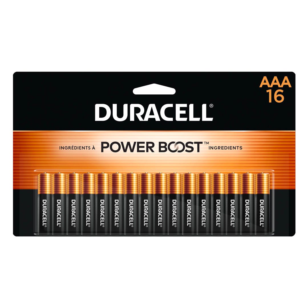 DURACELL AAA Battery, 16/Pack