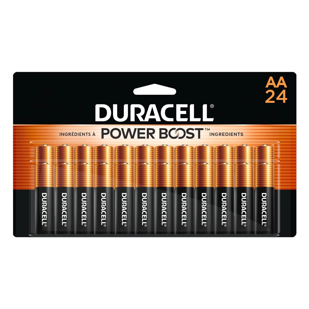 DURACELL AA Battery, 24/Pack