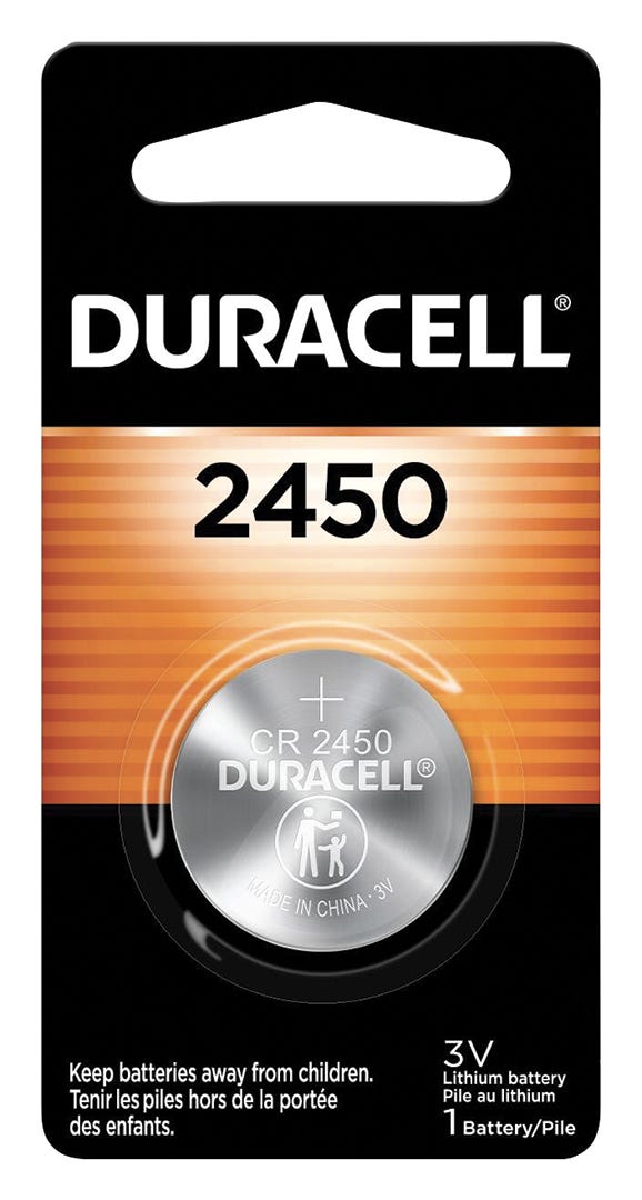 DURACELL Lithium Button Battery 2450