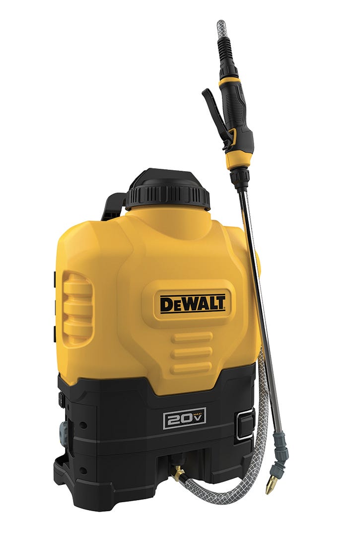 Backpack Sprayer, 20 V MAX, 4 gallon - (Tool Only)