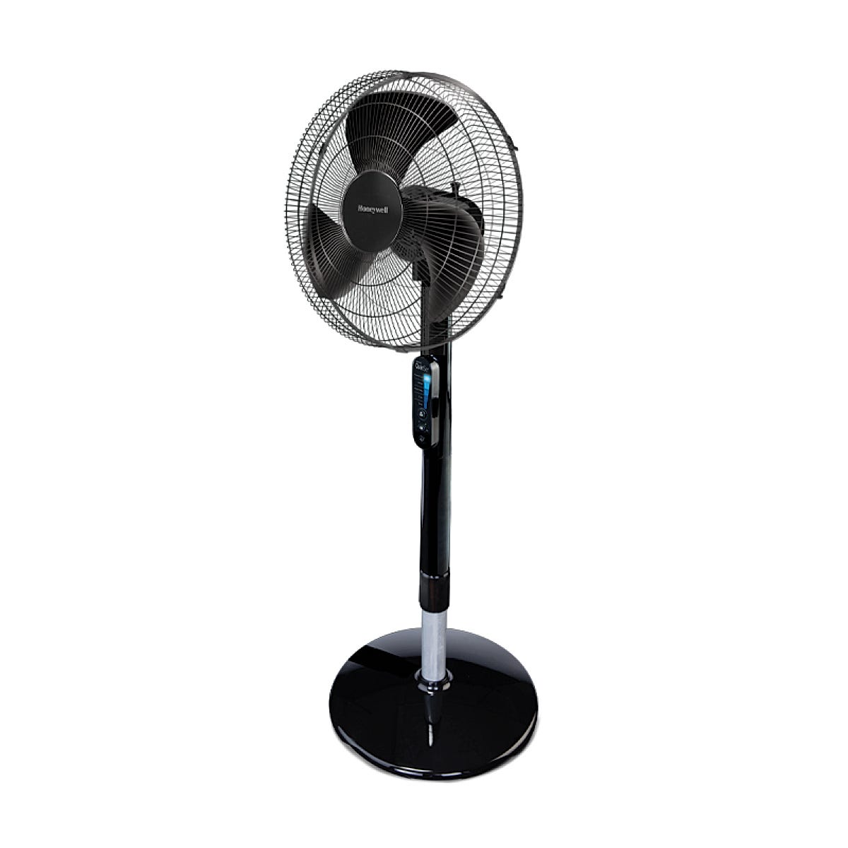 QUIETSET Stand Fan, 16 in., black