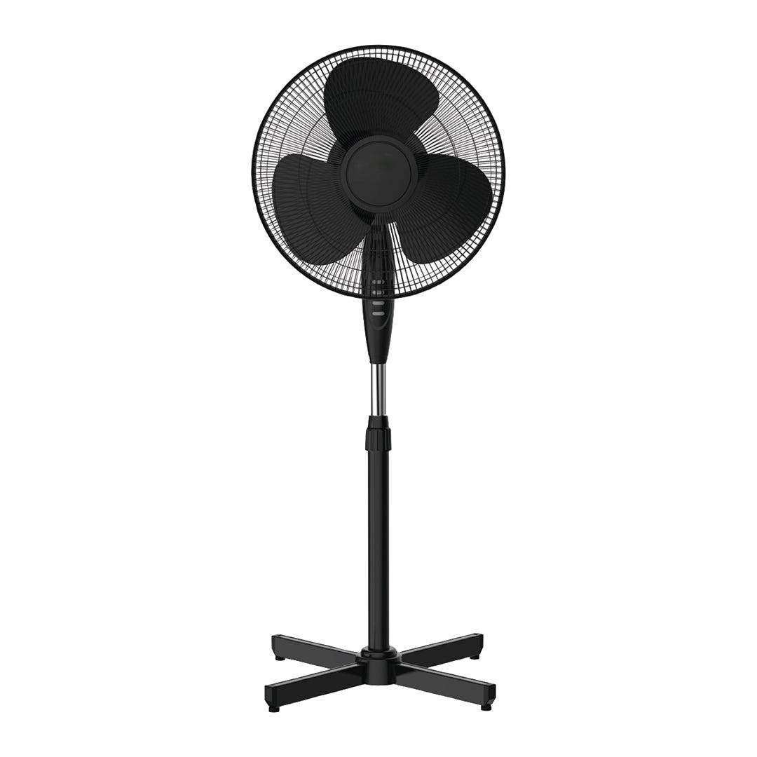 Standing Fan, 3 Speeds, 16 in., Black