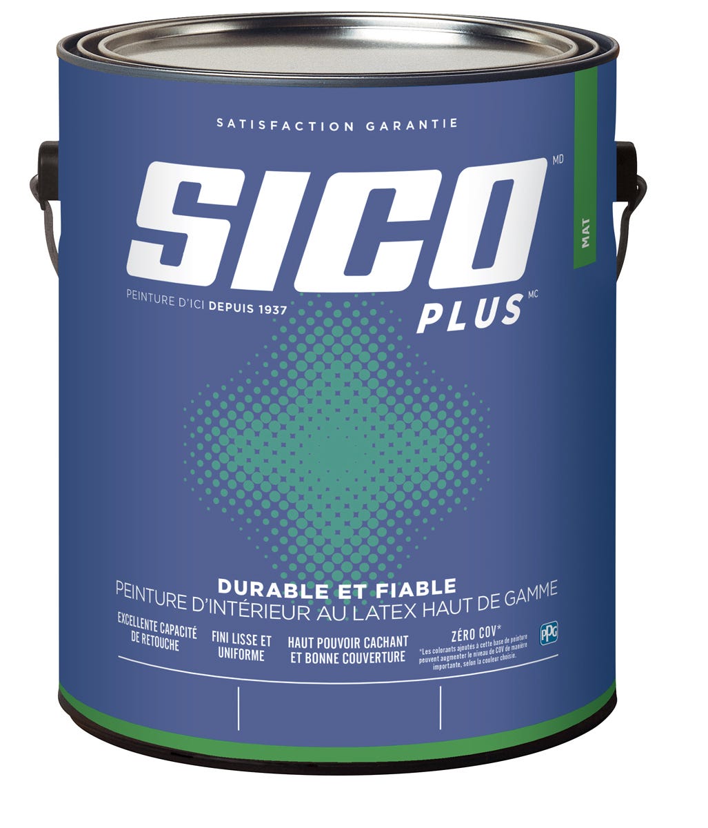 PLUS Paint, Interior, Semi-Gloss Finish, Medium Base, 3.43 L