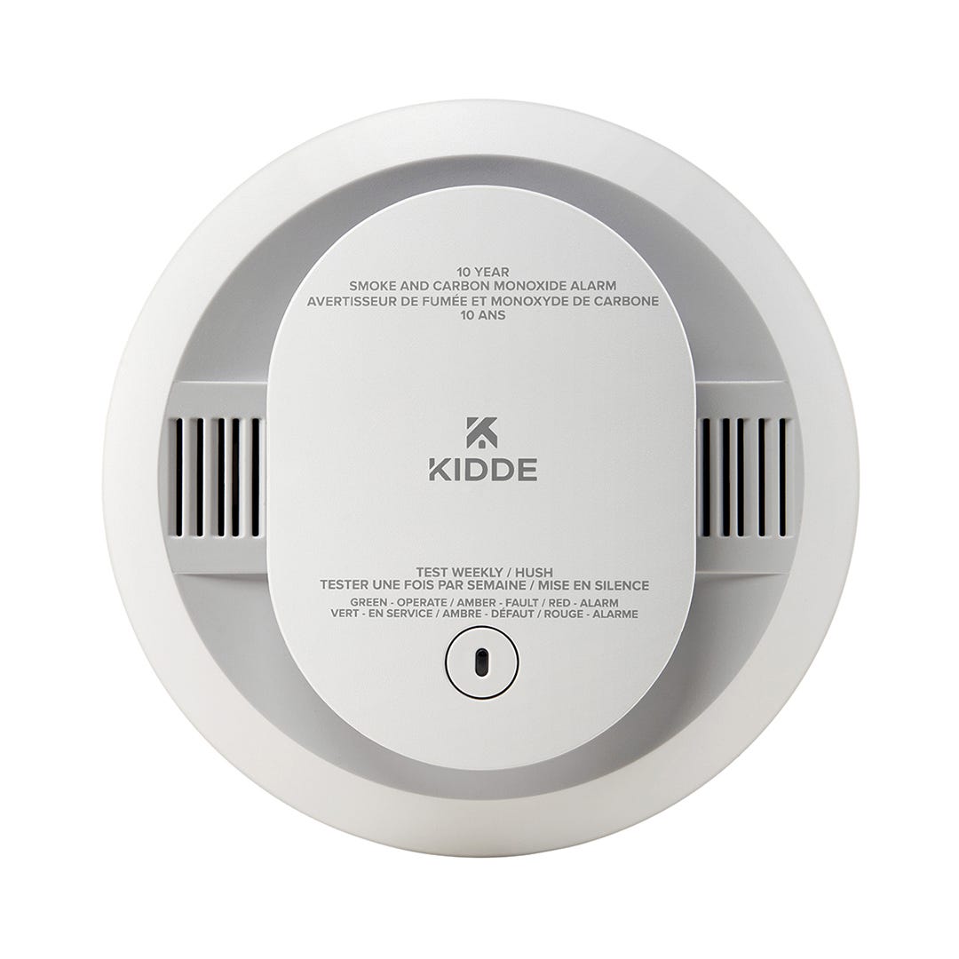 KIDDE Combination Voice Alarm, 10-Year Lithium Battery