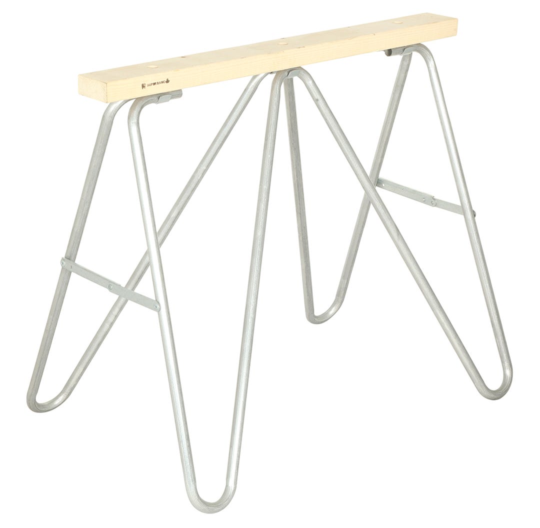 BEAUFORT Construction Sawhorse, 30 in.