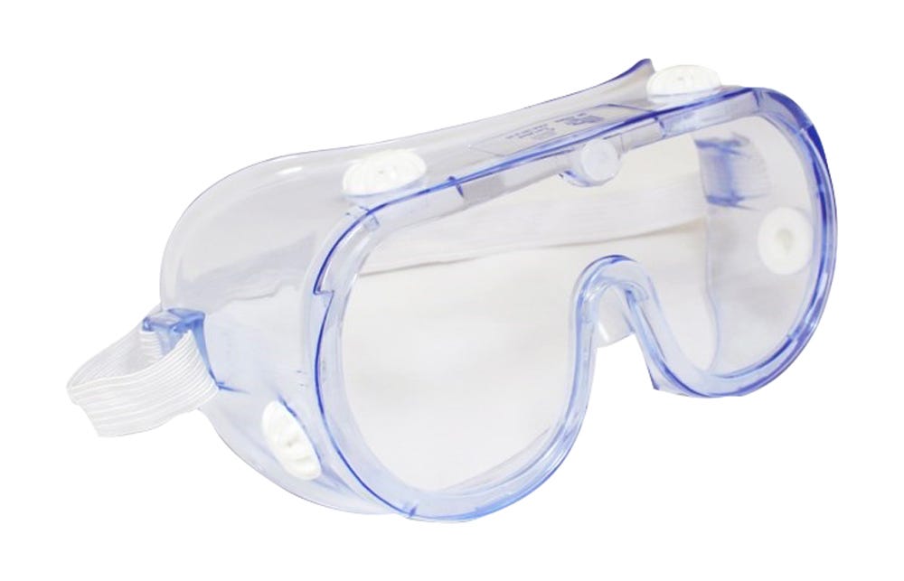 WORKHORSE Indirect Ventilation Clear Safety Goggles
