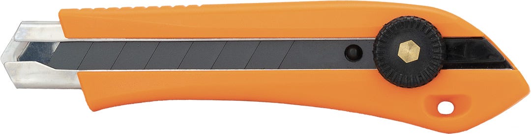 Ultra-Sturdy Retractable Utility Knife, 18 mm