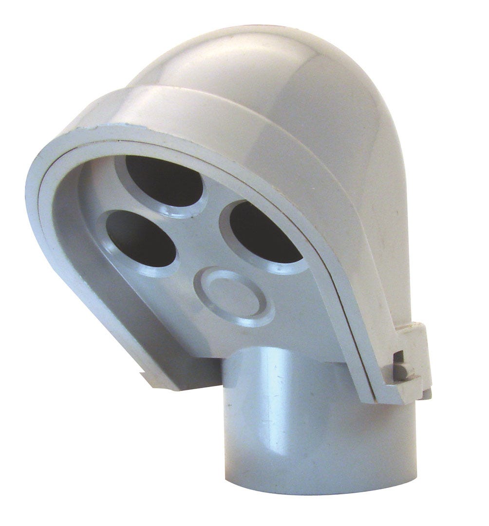 PVC Conduit Fitting Head, 2 in.