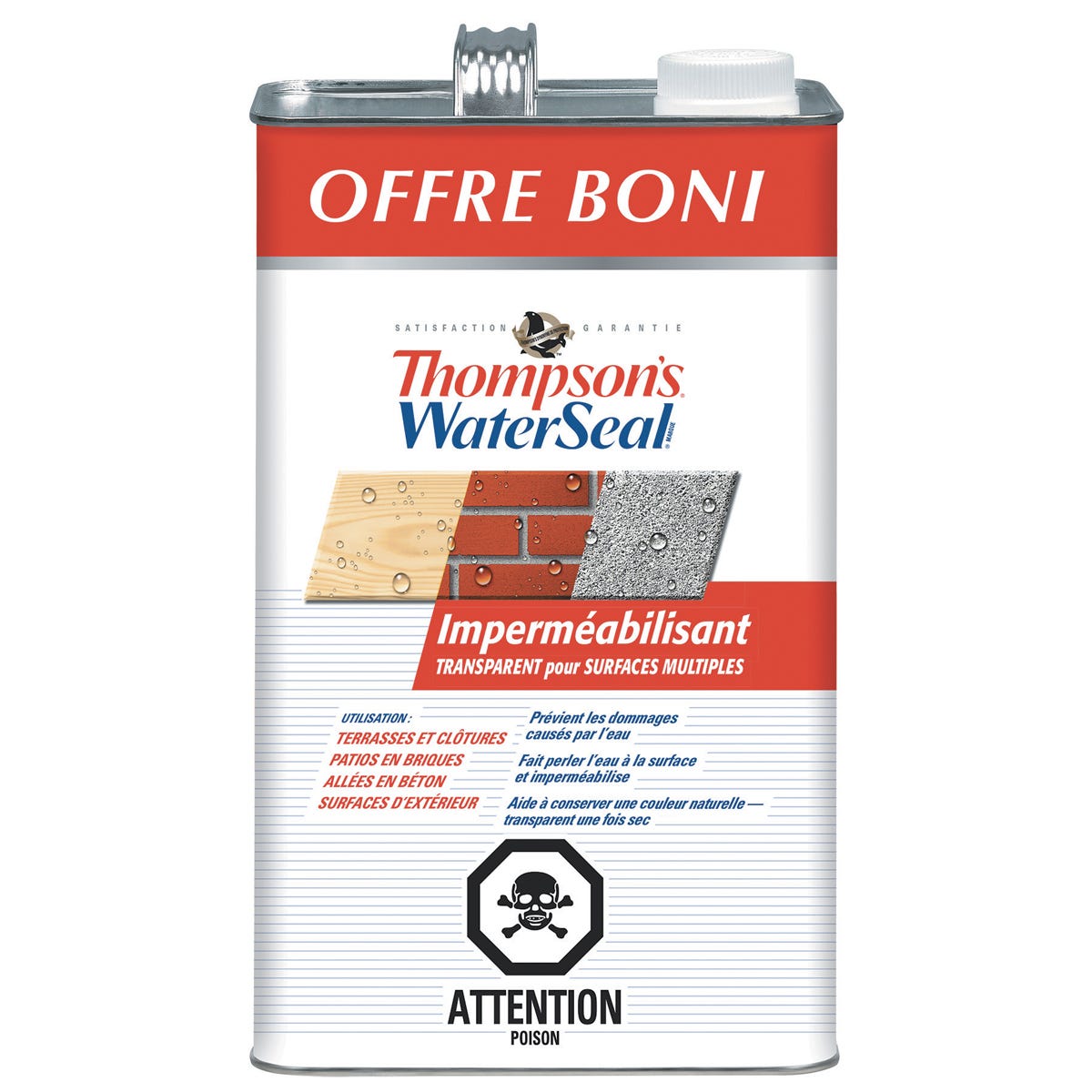 TWS Clear Multi-Surface Waterproofer 4.52L