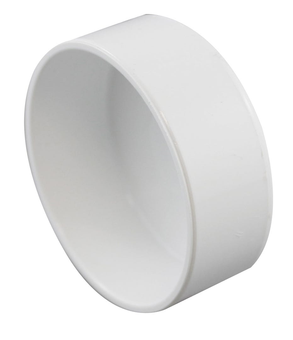 PVC Tubing Cap for Central Vacuum System, 2-in.