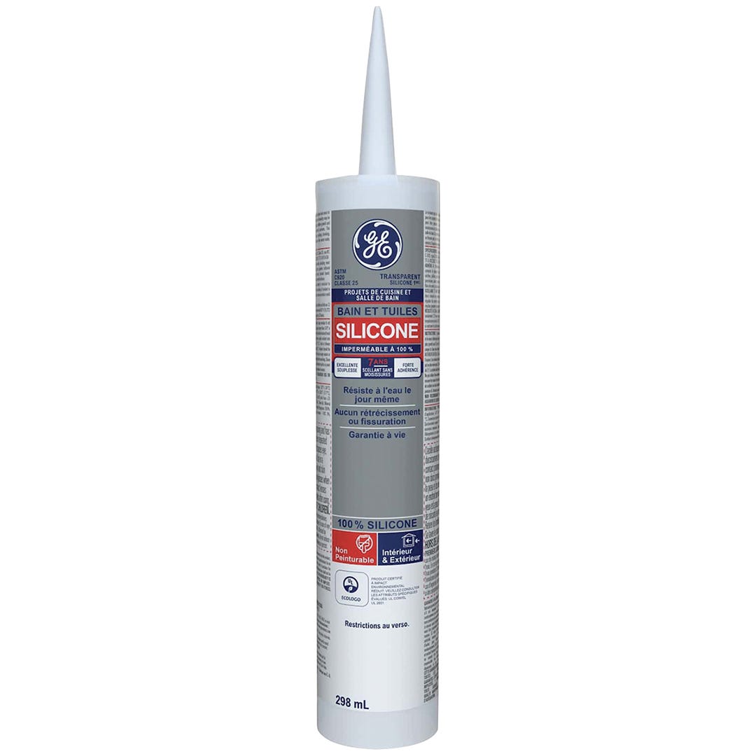Kitchen/Bathroom Silicone Sealant, Clear, 298 ml