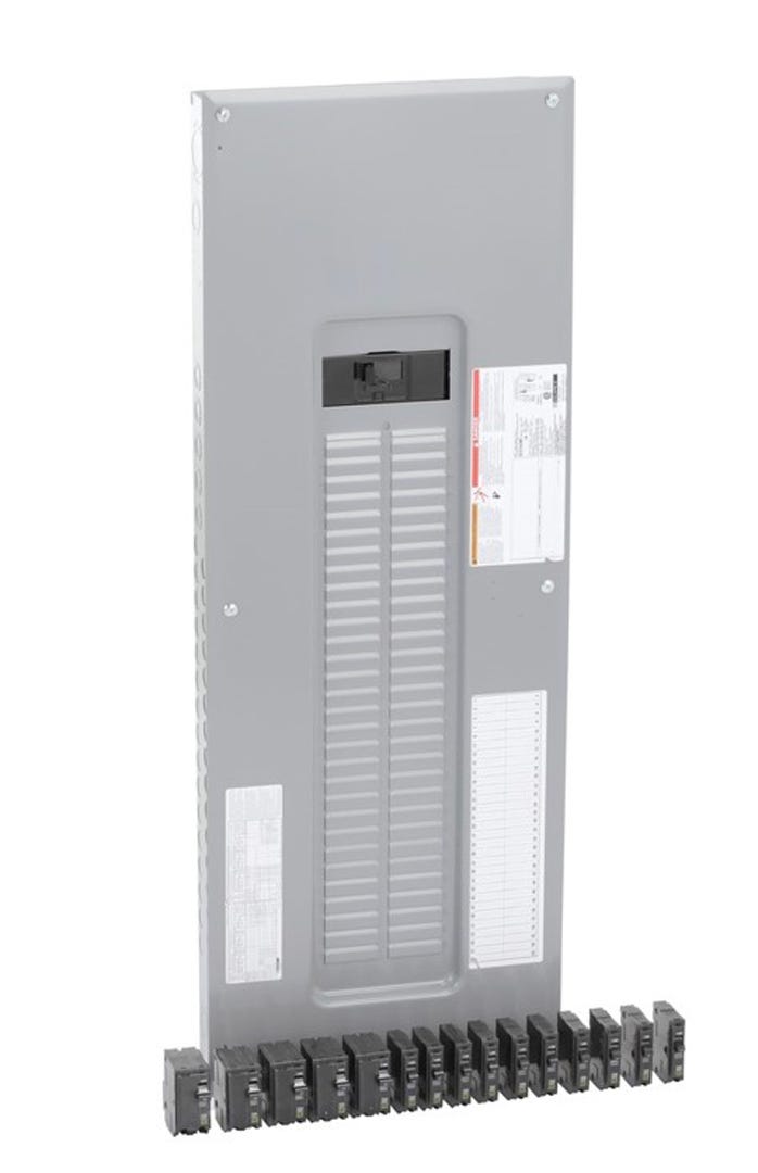Schneider Electric QO Square D Panel Package - 60 Spaces/80 Circuits - 200 Amps