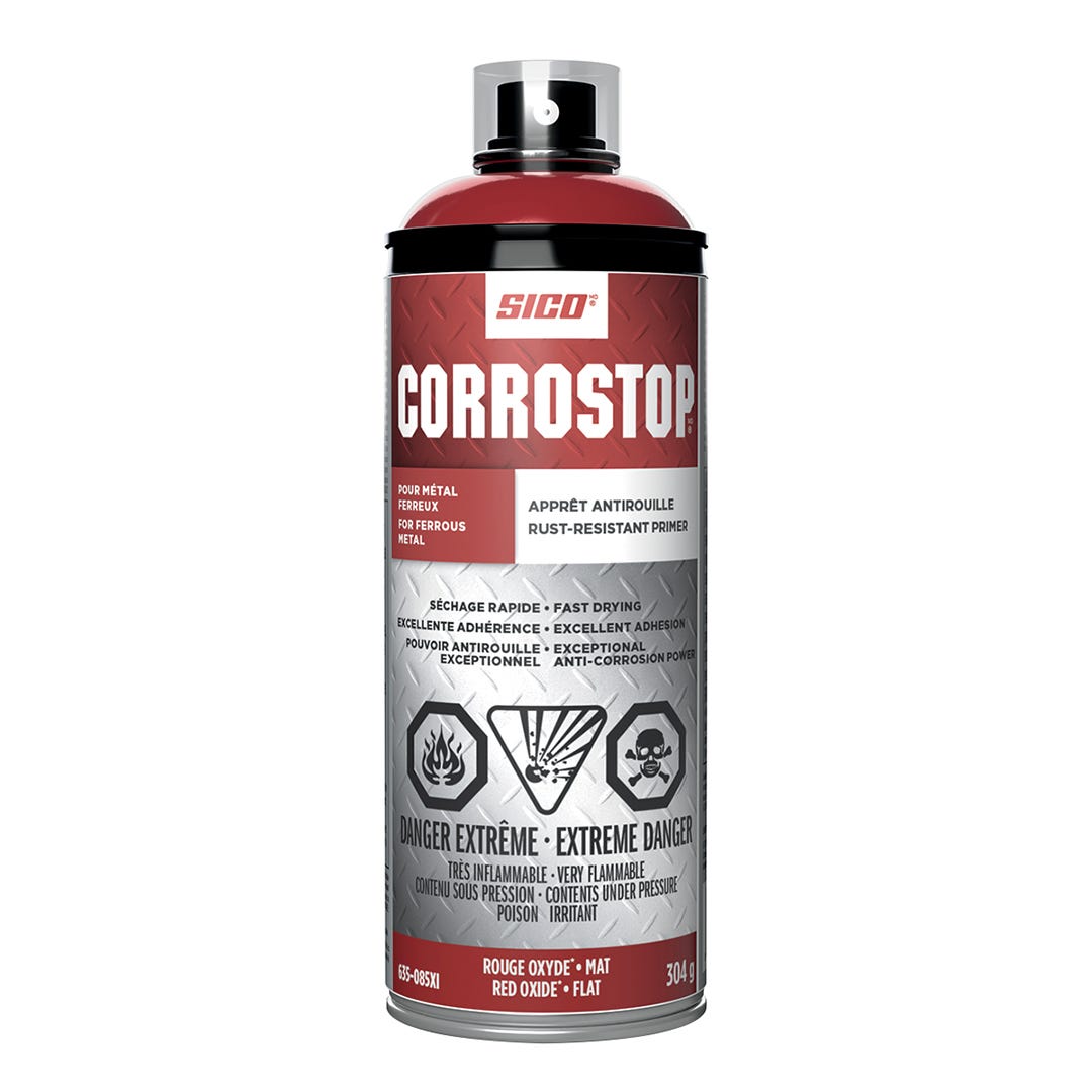 CORROSTOP Rust-Proof Paint, Matte Oxide Red