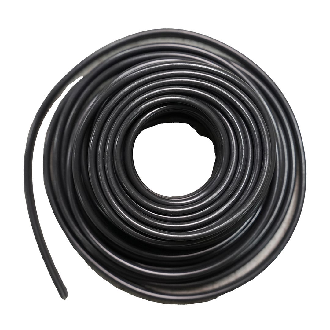 Lamp Cord, SPT-2, 18/2, 7.6 m, Black