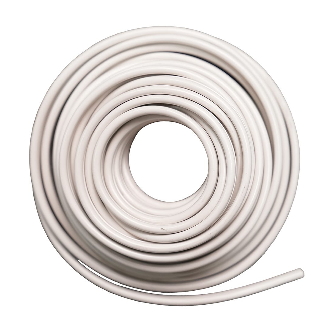 Lamp Cord, SPT-2, 18/2, 7.6 m, White
