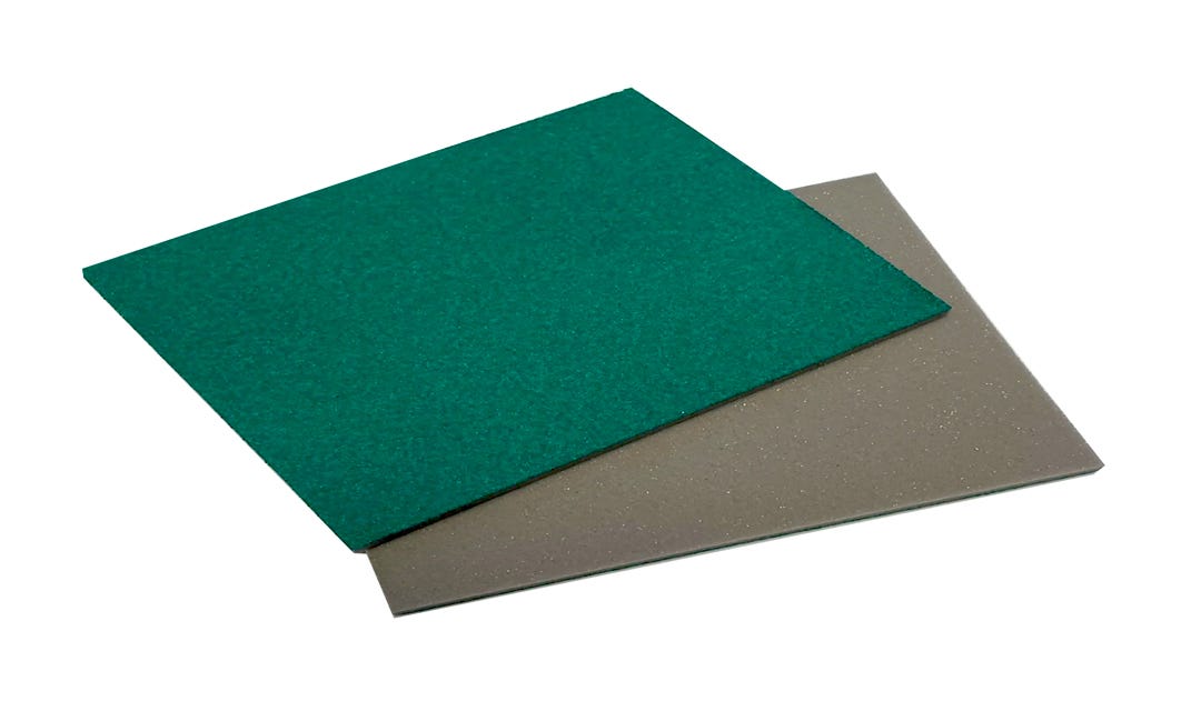 Flexible Contour Sponge, grit 220, 4-1/2 in. x 5-1/2 in. x 3/16 in., 2/Pack