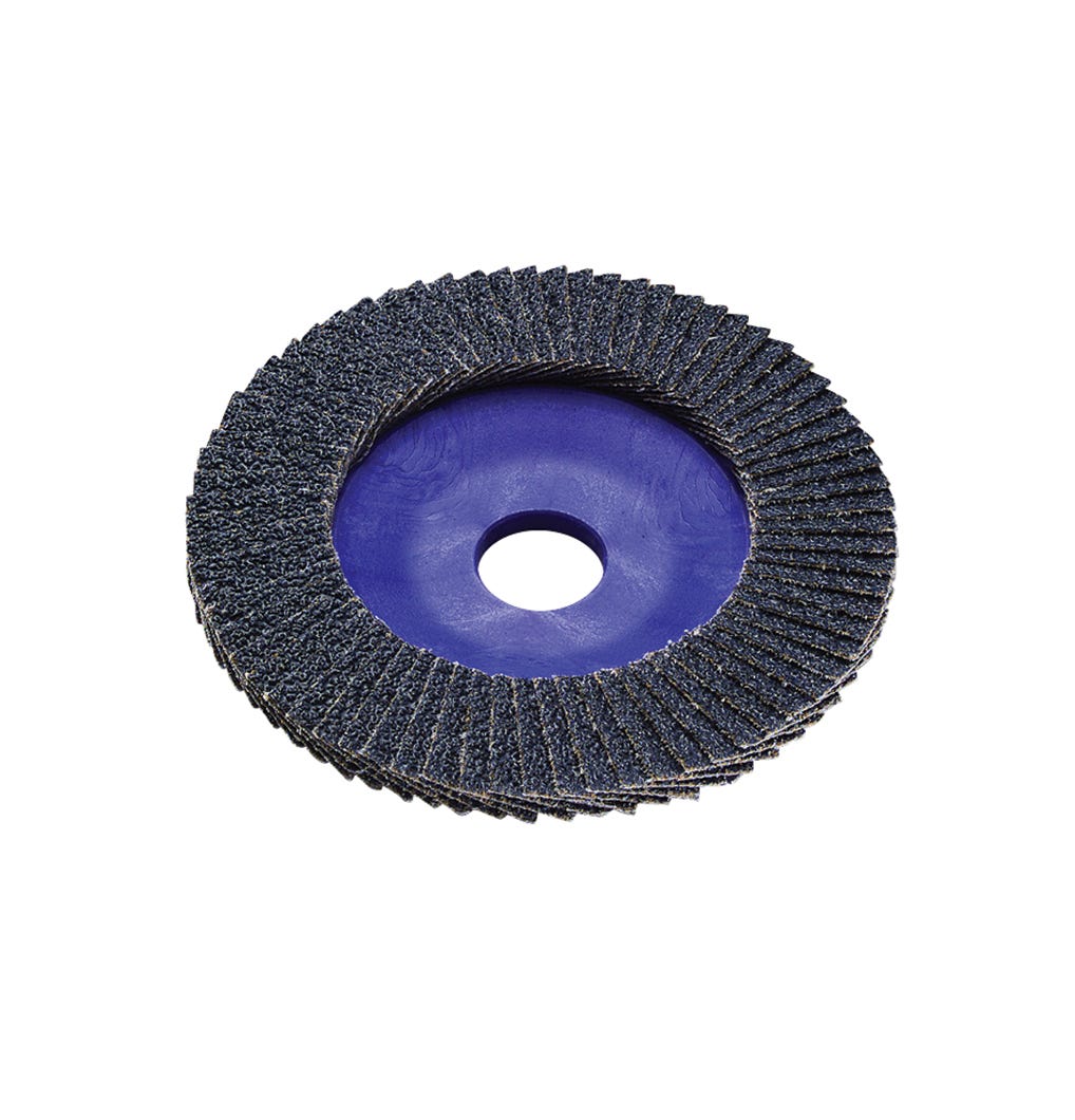 Flap Discs for Industrial Use 5-in. X 7/8-in. Grit 40