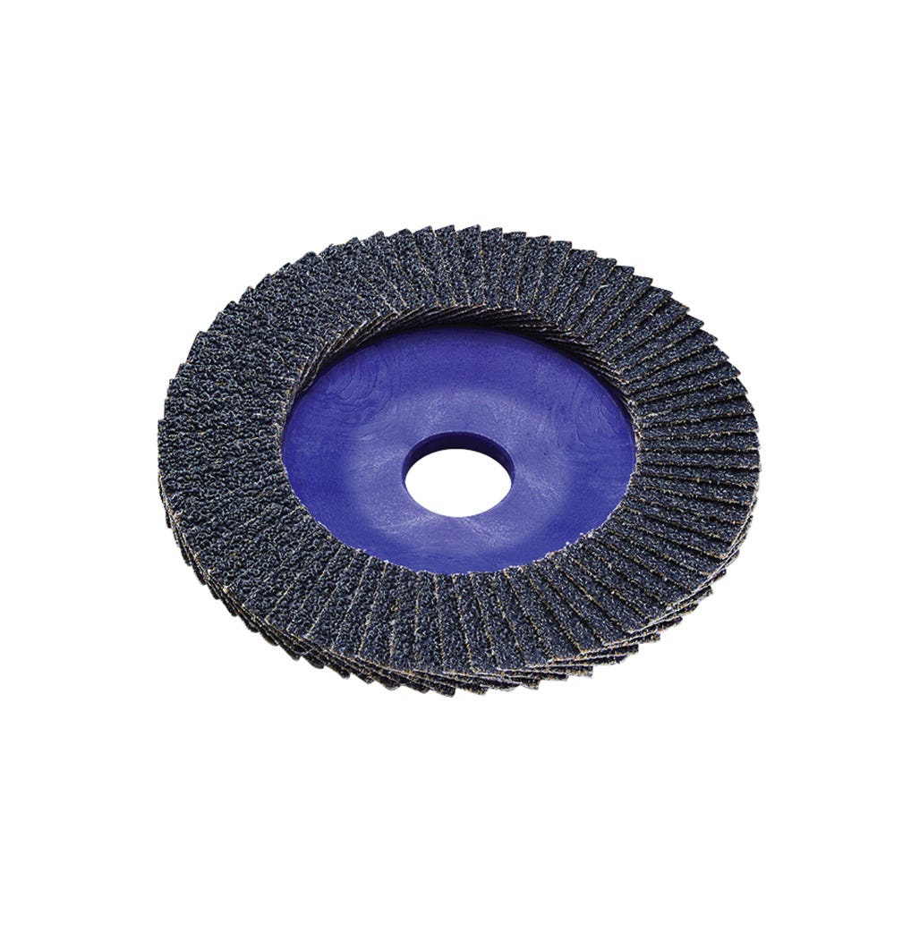 Flap Discs for Industrial Use 5-in. X 7/8-in., Grit 80