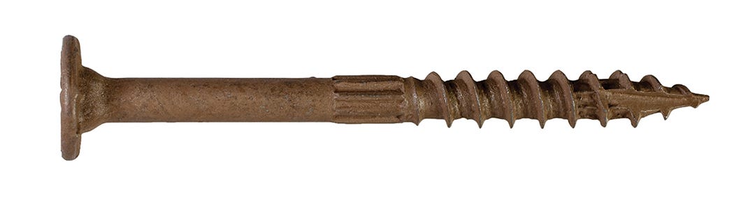 Exterior Grade Low Profile Screws, 2-1/2 in., 50/pack