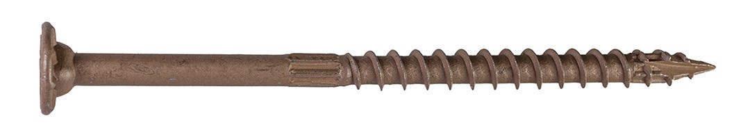 Exterior Grade Low Profile Screws, 4 in., 50/pack