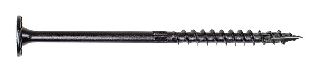 T40 Double Barrier Screws, 5-1/2 in., black, 12/pack