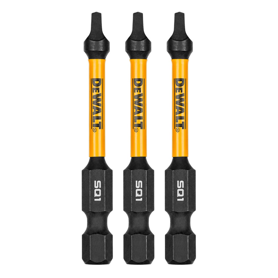 FLEXTORQ Square Bits, #1, 2.25 in., 3/Pack