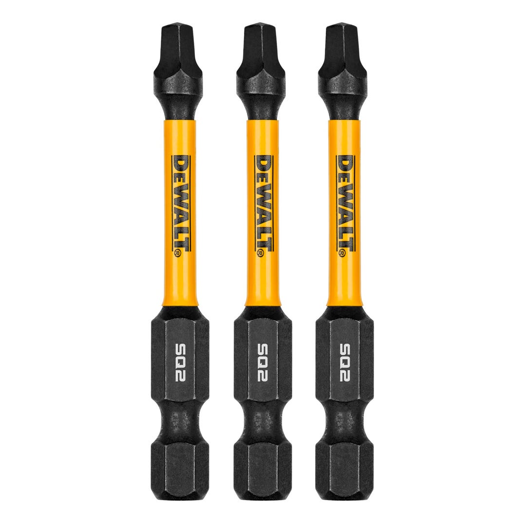 FLEXTORQ Square Bits, #2, 2.25 in., 3/Pack