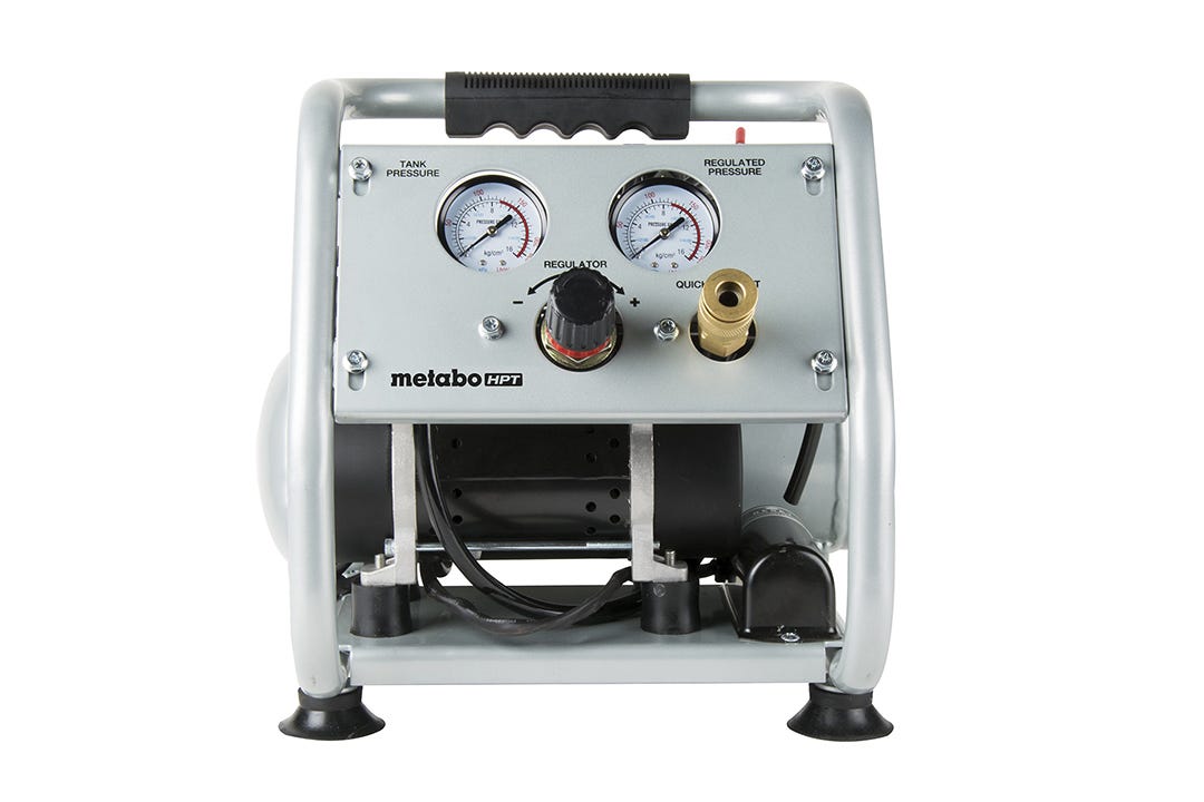 Mini Compressor, 0.5 HP, 1 Gallon, Oil-Free, 59 Db(A)