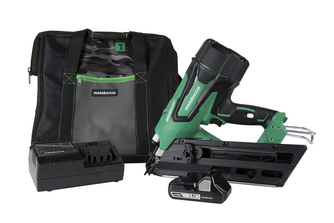 Framing Nailer, Battery 4 Ah, Charger and Bag