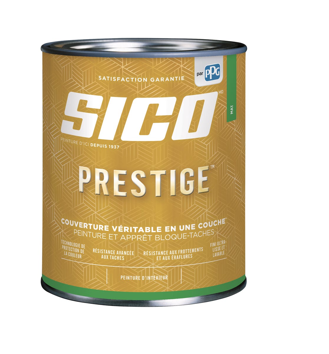 PRESTIGE Paint, Interior, Matte Finish, Neutral Base, 842 ml