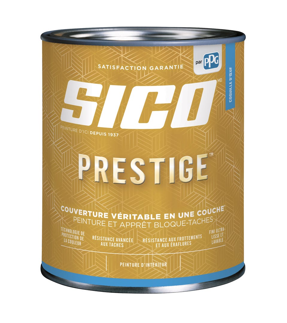 PRESTIGE Paint, Eggshell Finish, Medium Base, 857 ml