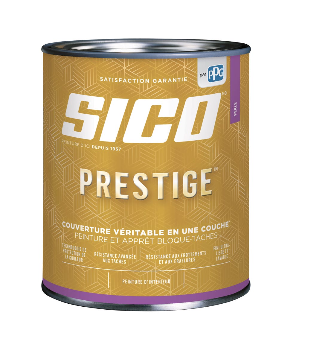 PRESTIGE Paint, Interior, Pearl Finish, Neutral Base, 842 ml