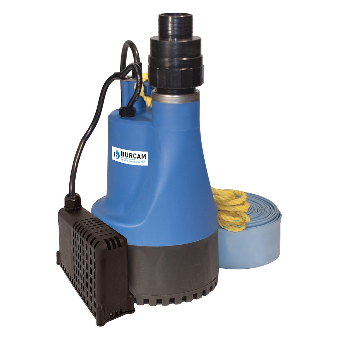 1/2 HP High capacity automatic submersible utility pump