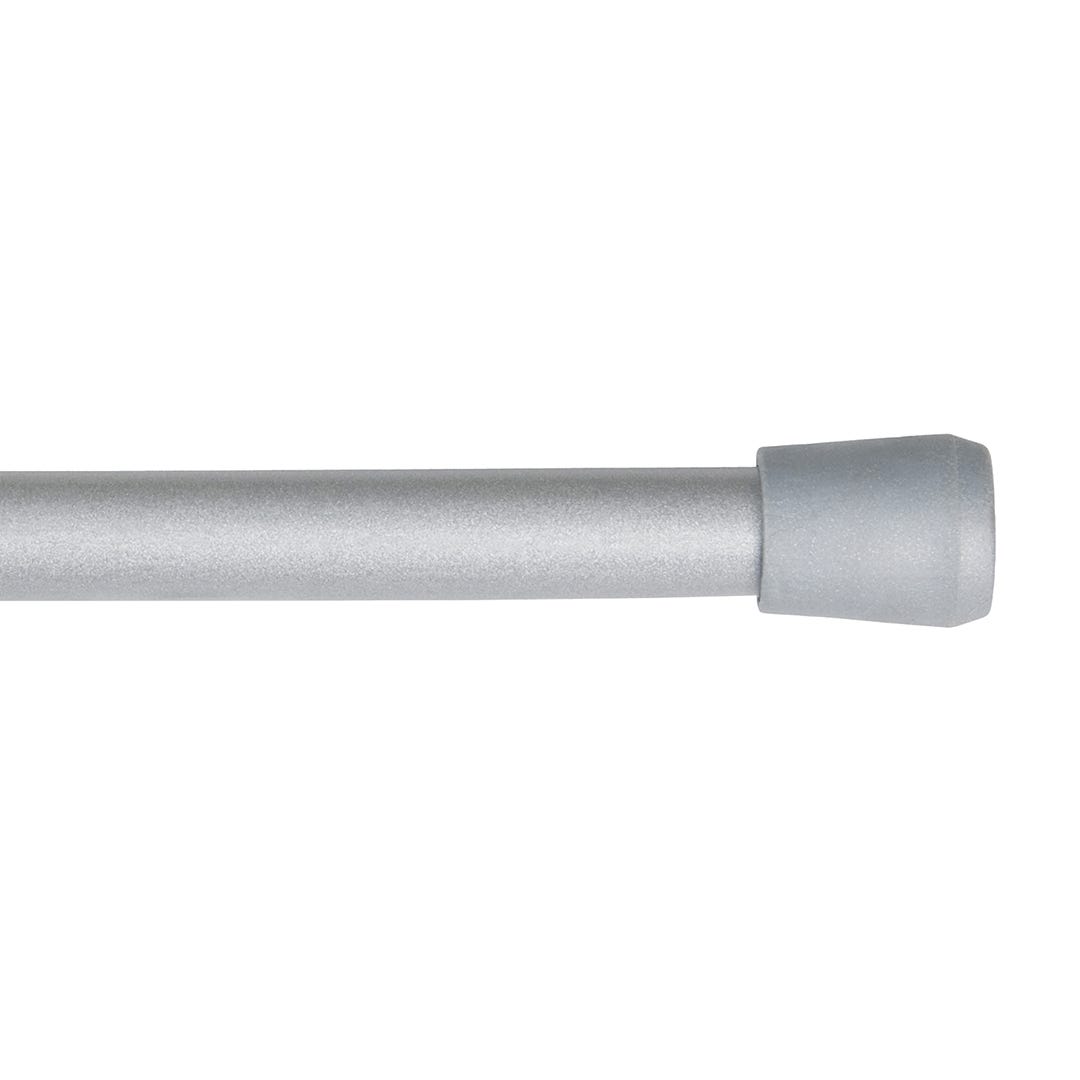 STRAFFORD Spring Rod, 24 in. to 48 in. x 7/16 in. dia, Pewter