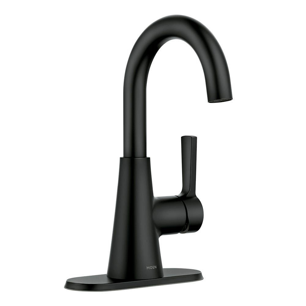 MIKAH 1 Handle Bathroom Faucet, matte black
