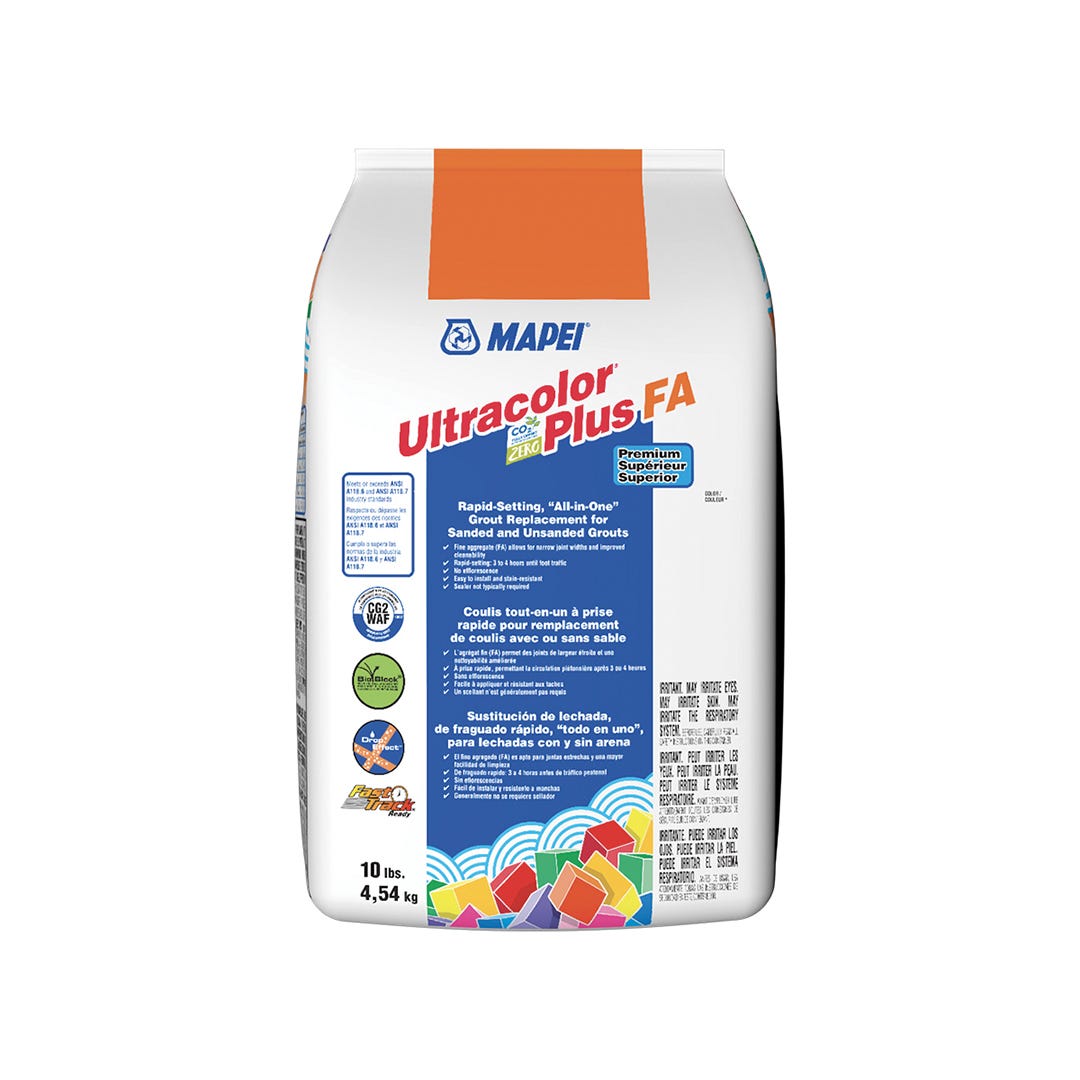 Grout ULTRACOLOR PLUS FA, Black, 10 lbs
