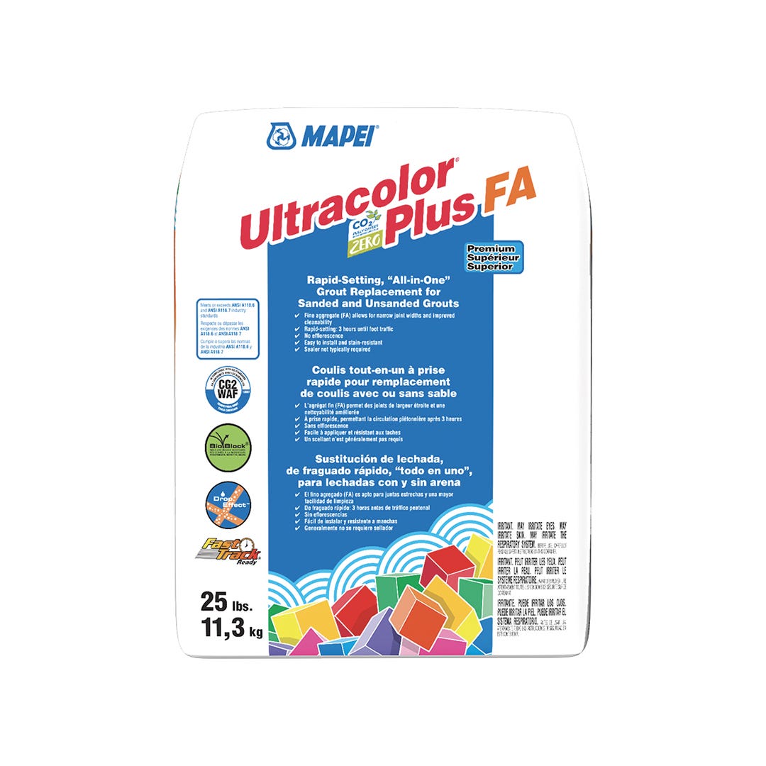 Grout ULTRACOLOR PLUS FA, Frost, 25 lbs