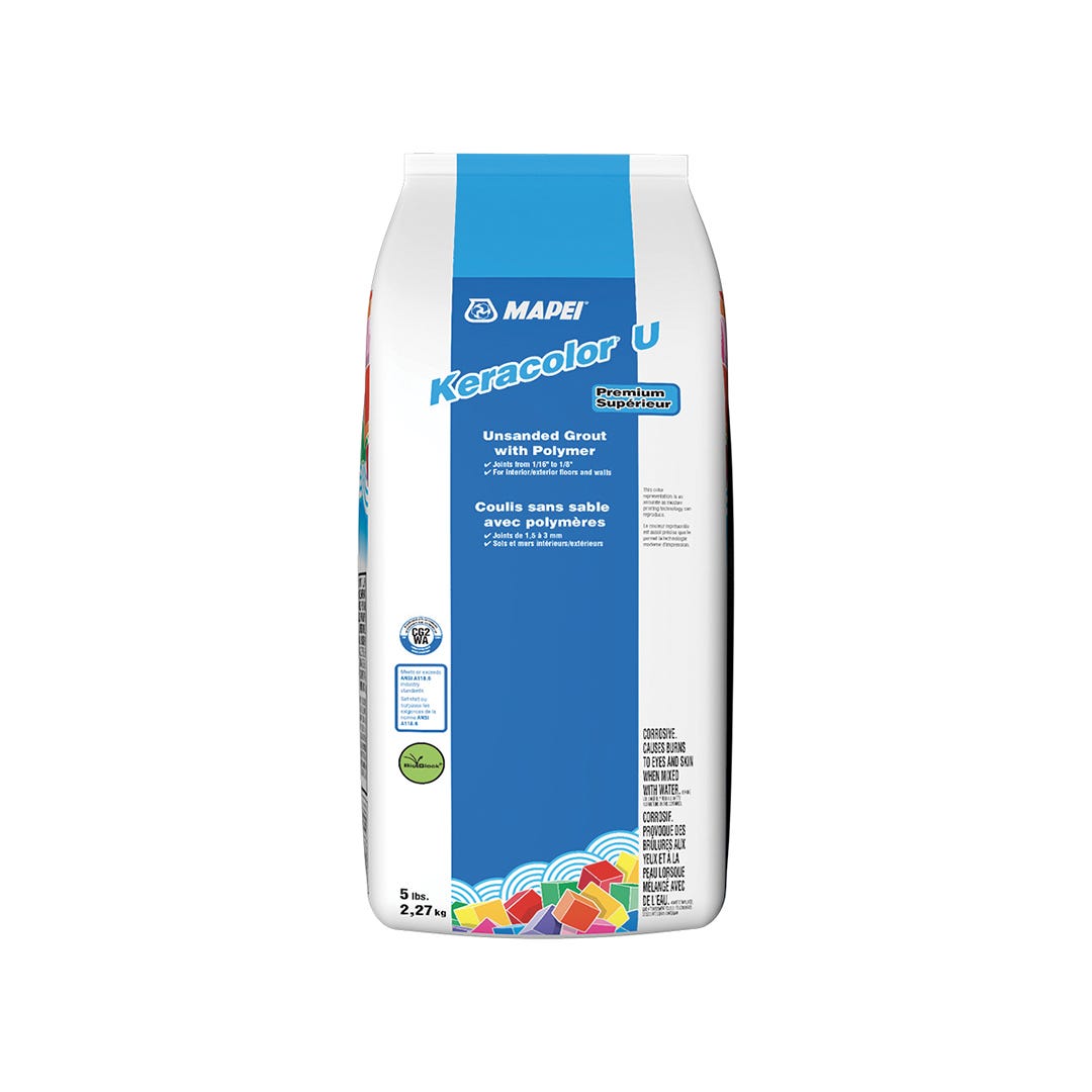 Unsanded Grout KERACOLOR U, Eggshell, 5 lbs
