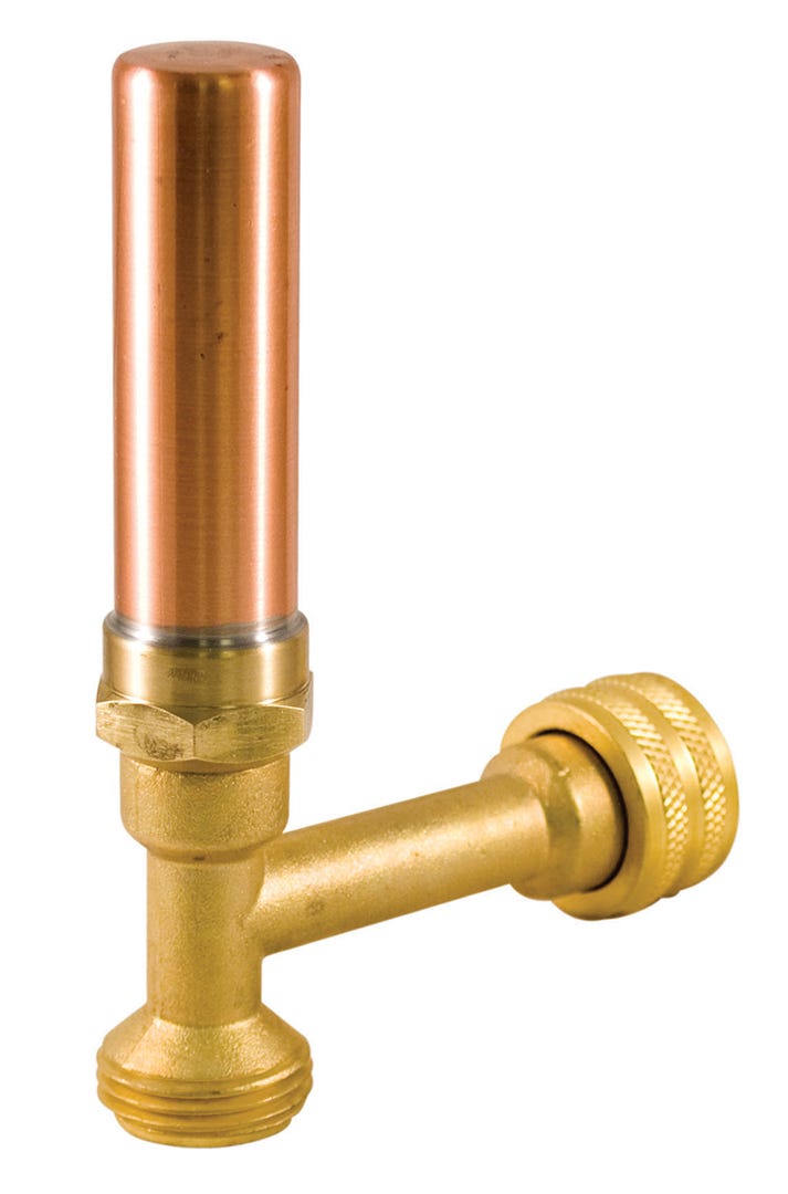 Water Hammer Arrester, Female Hose x Male Hose, 3/4-in.