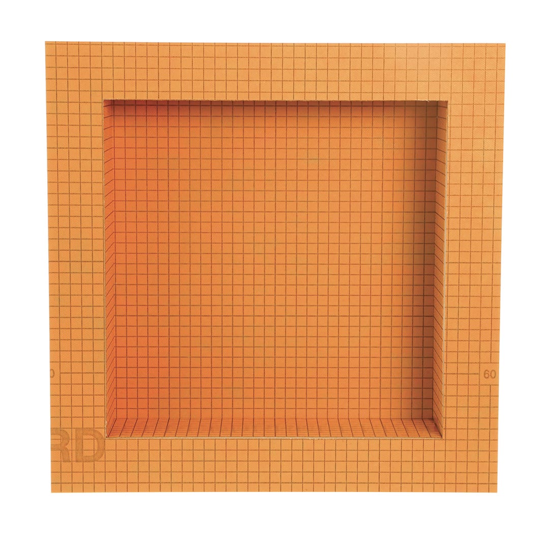 KERDI-BOARD-SN Prefabricated Shower Niche, 12 in. x 12 in.