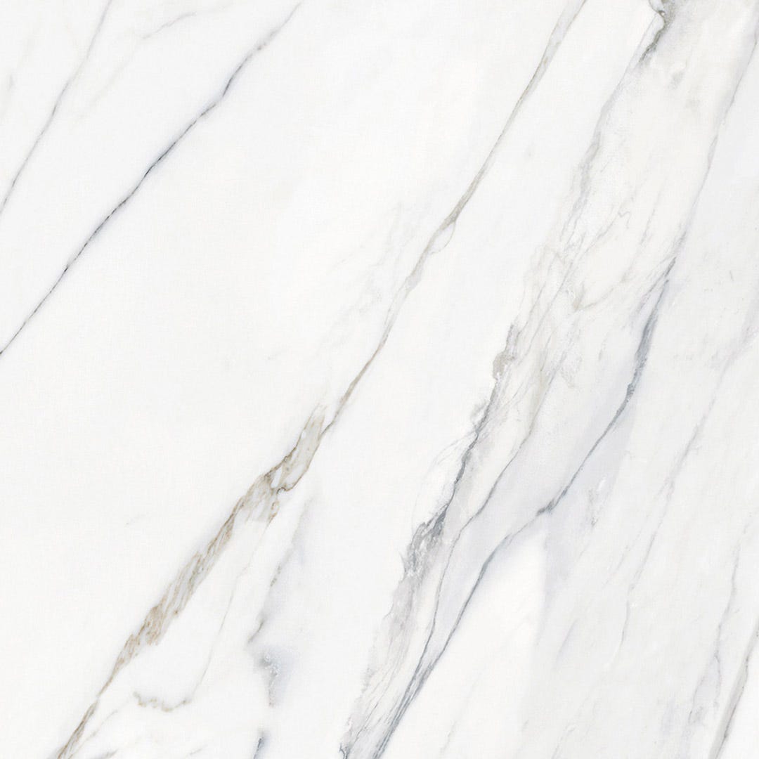 Porcelain Tile CALACATTA INFINITY, 24 in. x 24 in., White