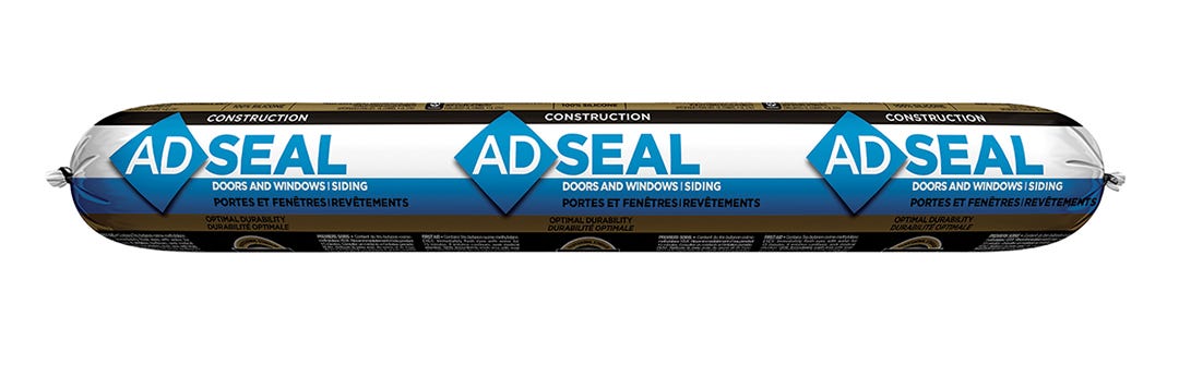 Silicone Adhesive Sealant, 600 ml, Clear