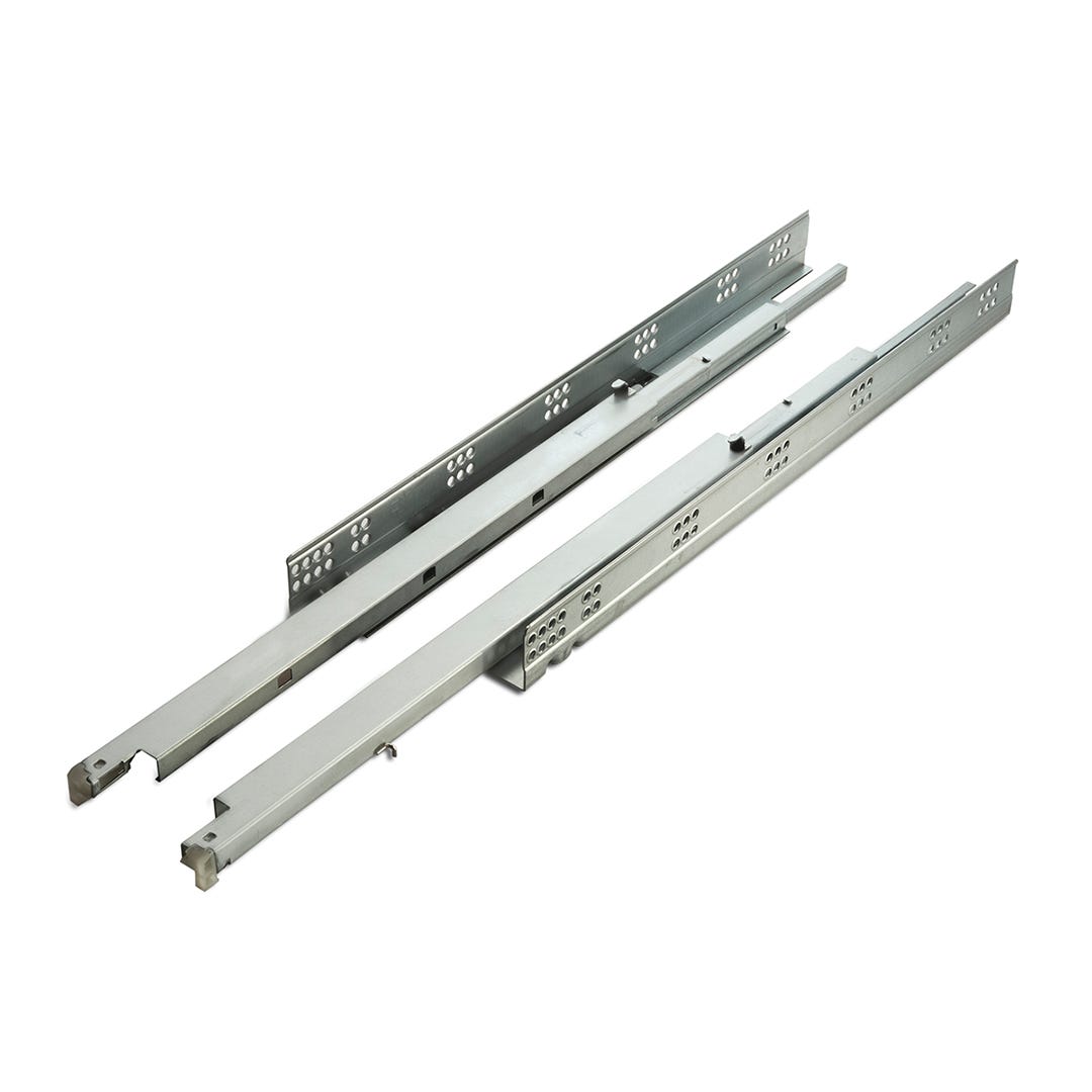 Concealed Full Extension Slide, Series 818, Soft Close Unsynchronized, 19-5/8 in.