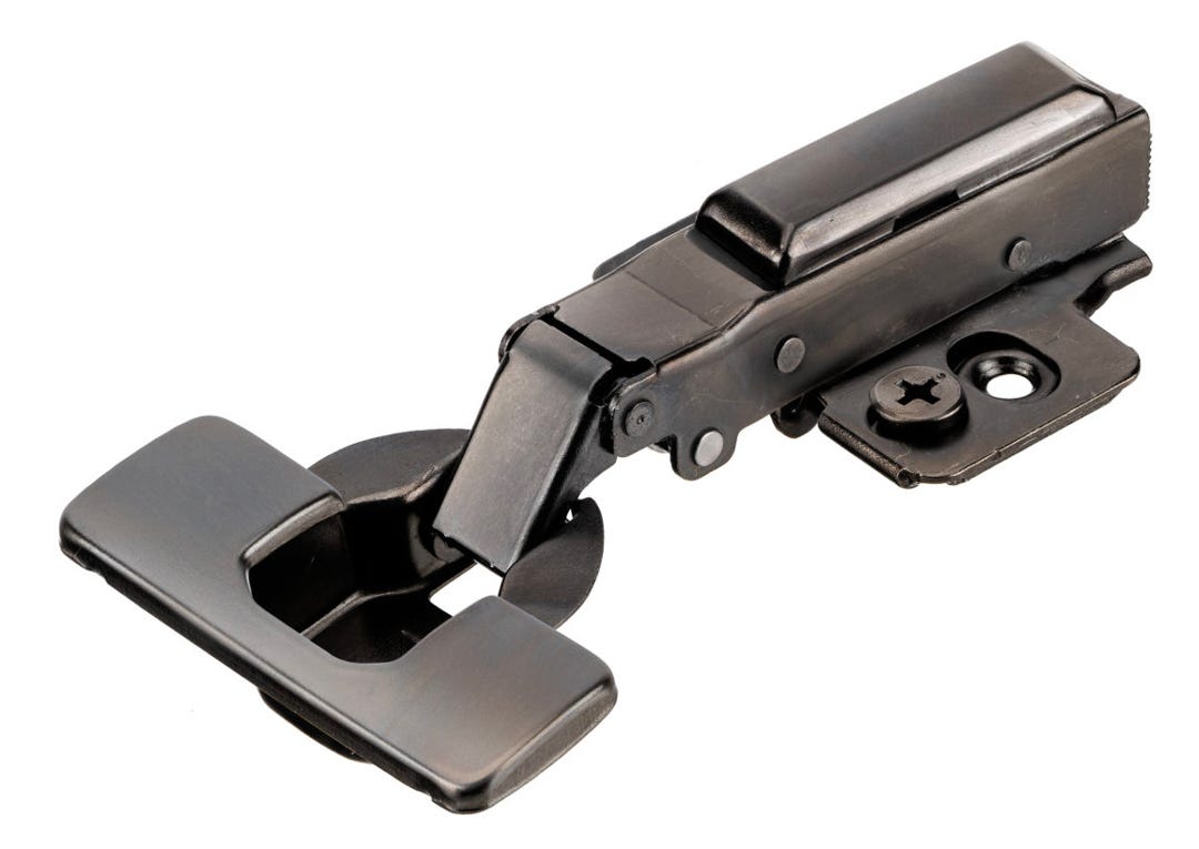 RCS 105° Hinges, Full Overlay, Metallic Gotham, 2/Pack