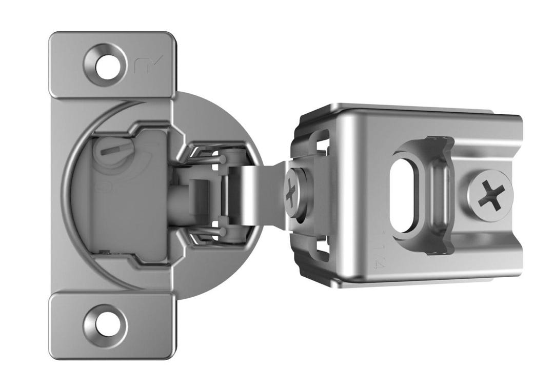 Compact Hinge Set, Series RFF, 1-1/4 in. Overlay
