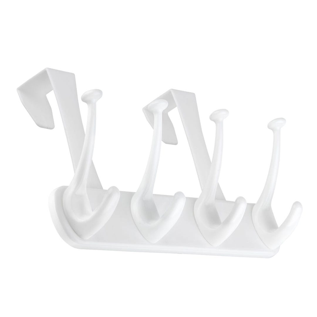 Utility Hook on Door, 12 in, White