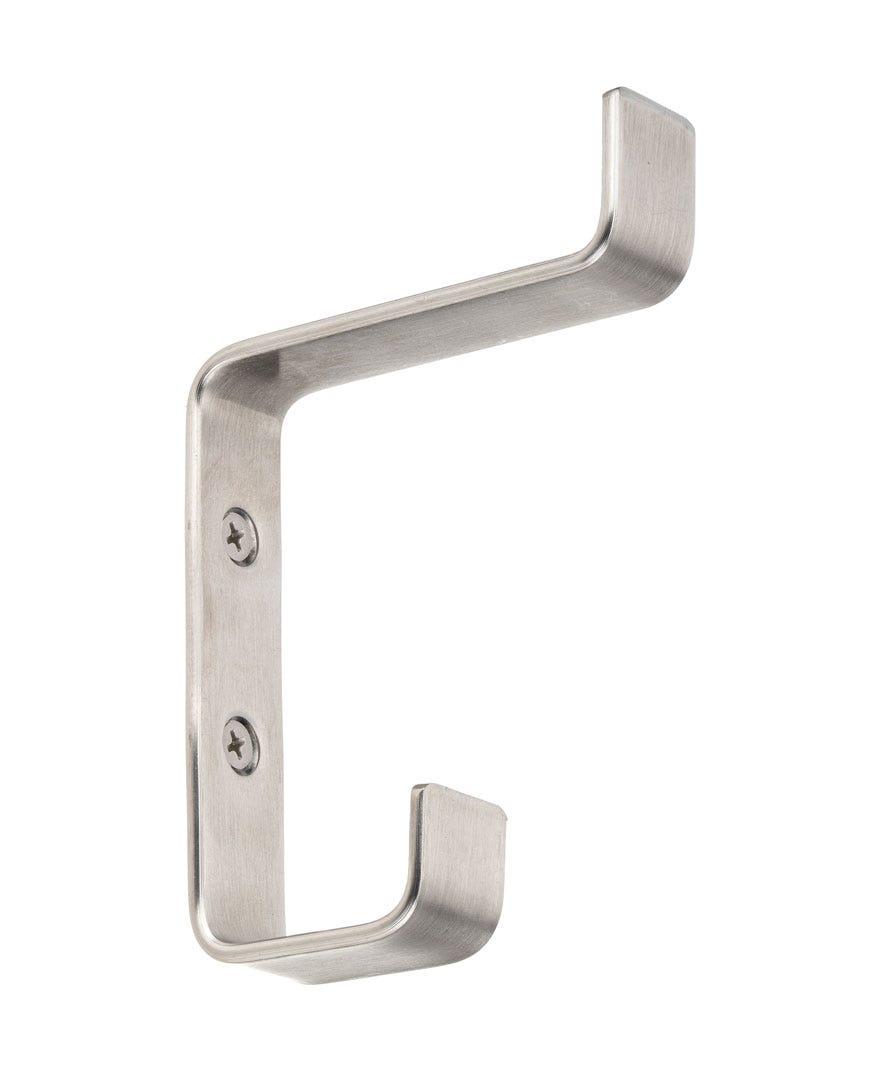 Stainless Steel Utility Hook, Brushed Stainless Steel