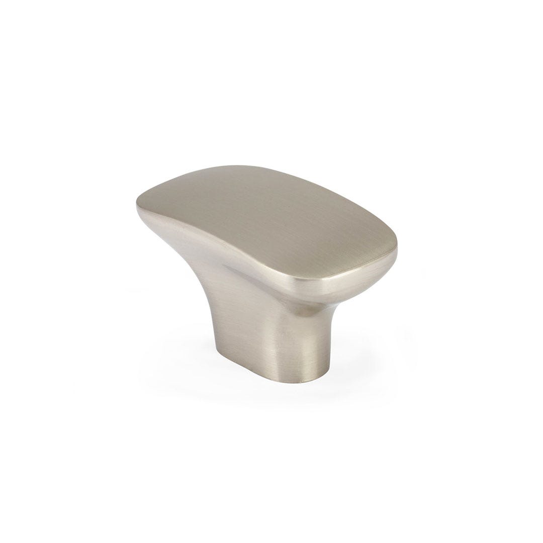 Contemporary Metal Pull, 128 mm, Brushed Nickel